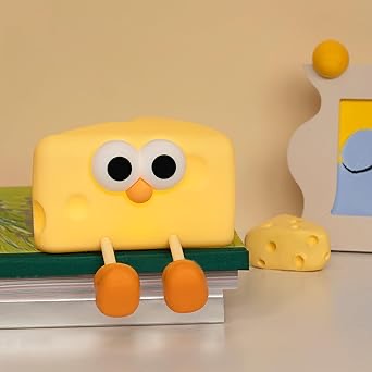 Cheese Block Cute Cartoon Silicone Lamp